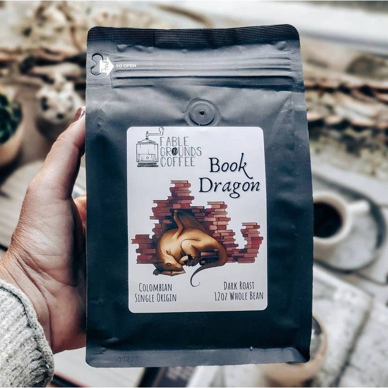 Book Dragon (Colombia) 12oz Coffee 12oz Whole Bean