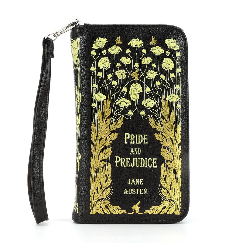 COMECO INC – Pride and Prejudice Floral Book Wallet