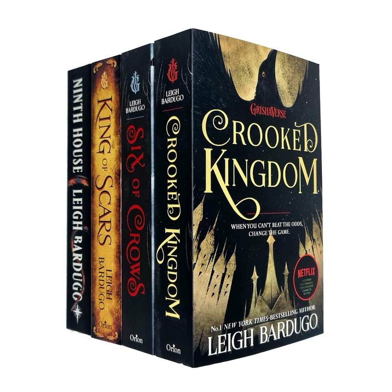Leigh Bardugo 4 Books Set Collection Inc King of Scars, Ninth House