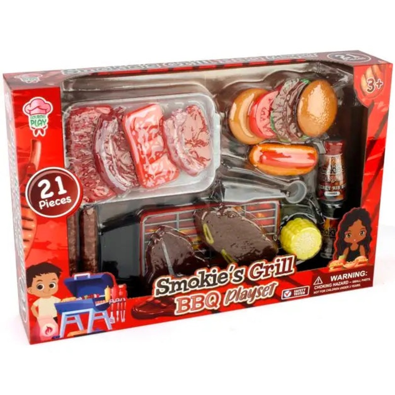 Smokie’s Bbq Grill Playset