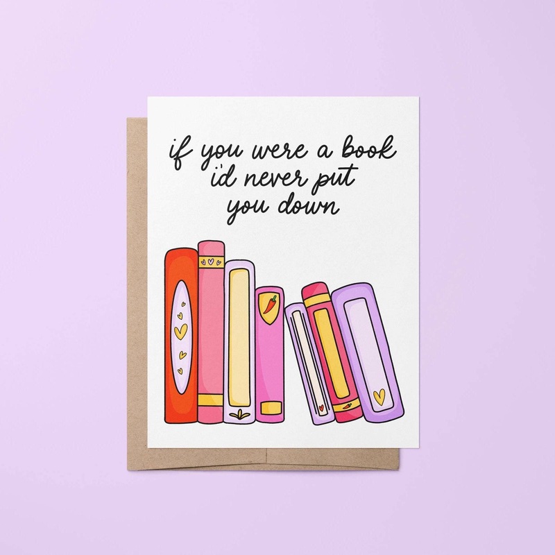 Greeting Card – If You Were a Book