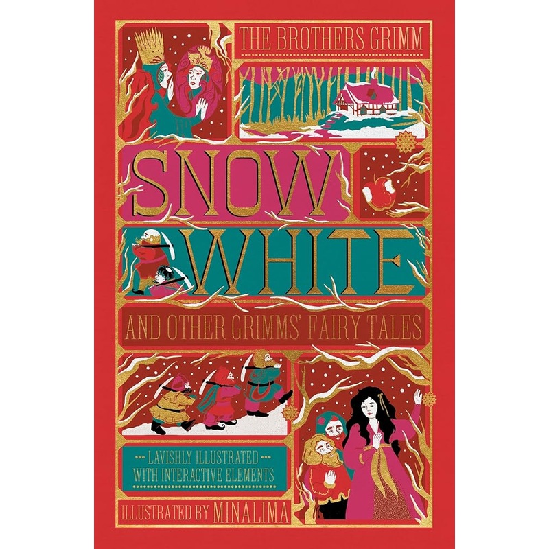 Snow White and Other Grimms’ Fairy Tales: Illustrated with Interactive Elements