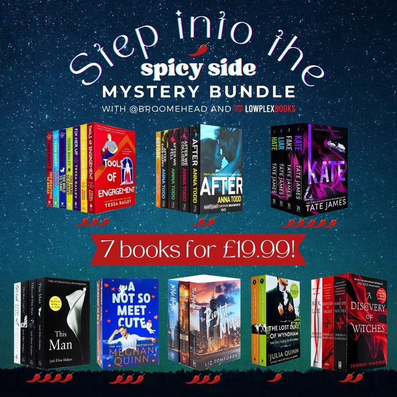 Step Into The Spicy Side Mystery Bundle with @Broomehead & Lowplex Books