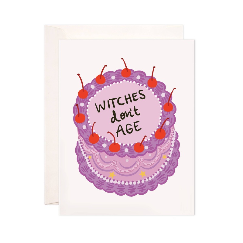 Greeting Card – Witches Don’t Age