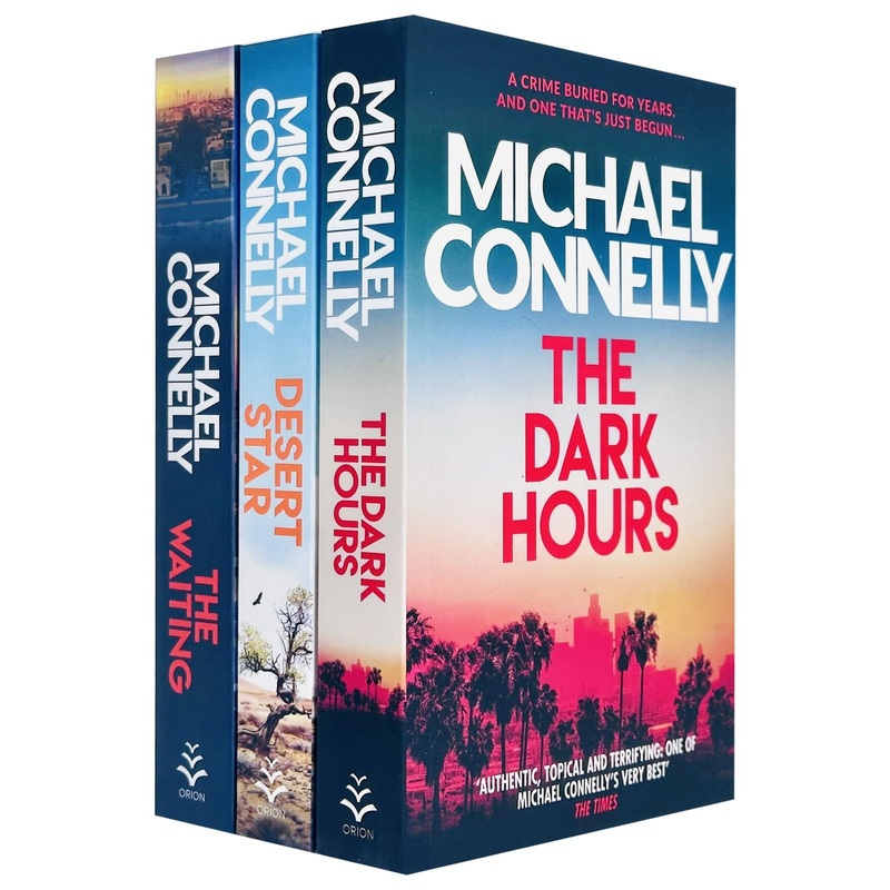Renee Ballard and Harry Bosch Thriller Book 4-6 by Michael Connelly 3 Books Collection Set (The Dark Hours, Desert Star and The Waiting)