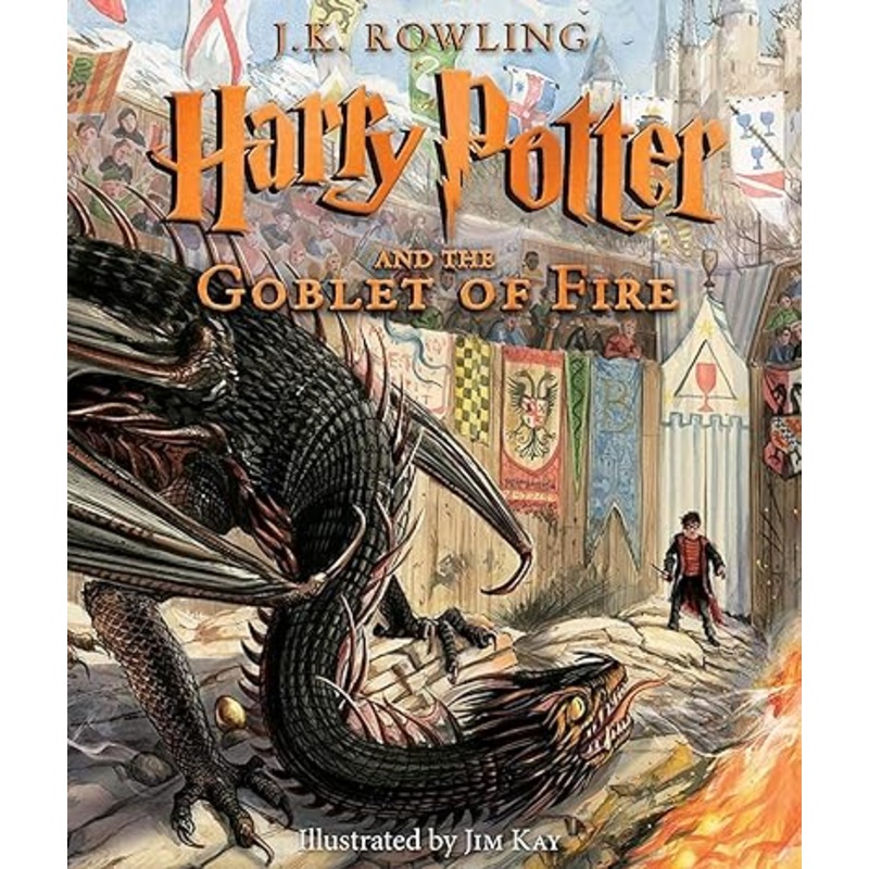Harry Potter and the Goblet of Fire: The Illustrated Edition (Harry Potter, Book 4)