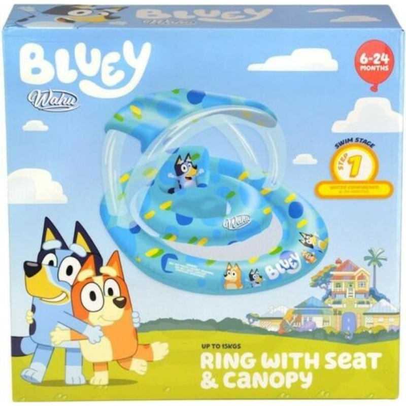 BLUEY RNG SEAT/CANOPY 6-24MTH
