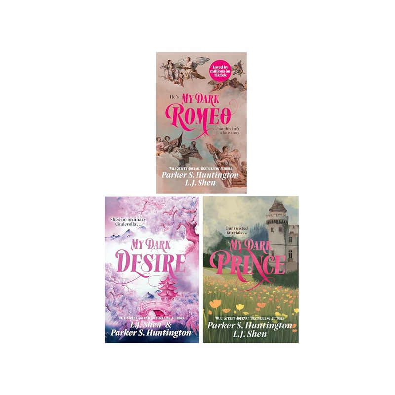 Dark Prince Road Series 3 Books Collection Set By L.J. Shen and Parker S. Huntington (My Dark Romeo,My Dark Prince and My Dark Desire)
