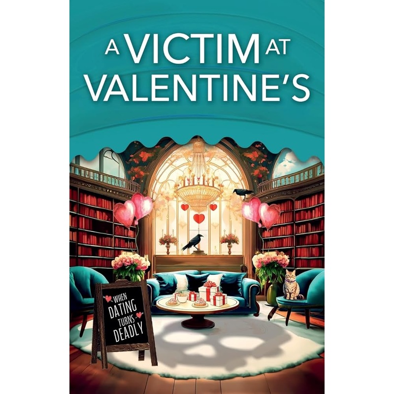 A Victim at Valentine’s (A Secret Bookcase Mystery)