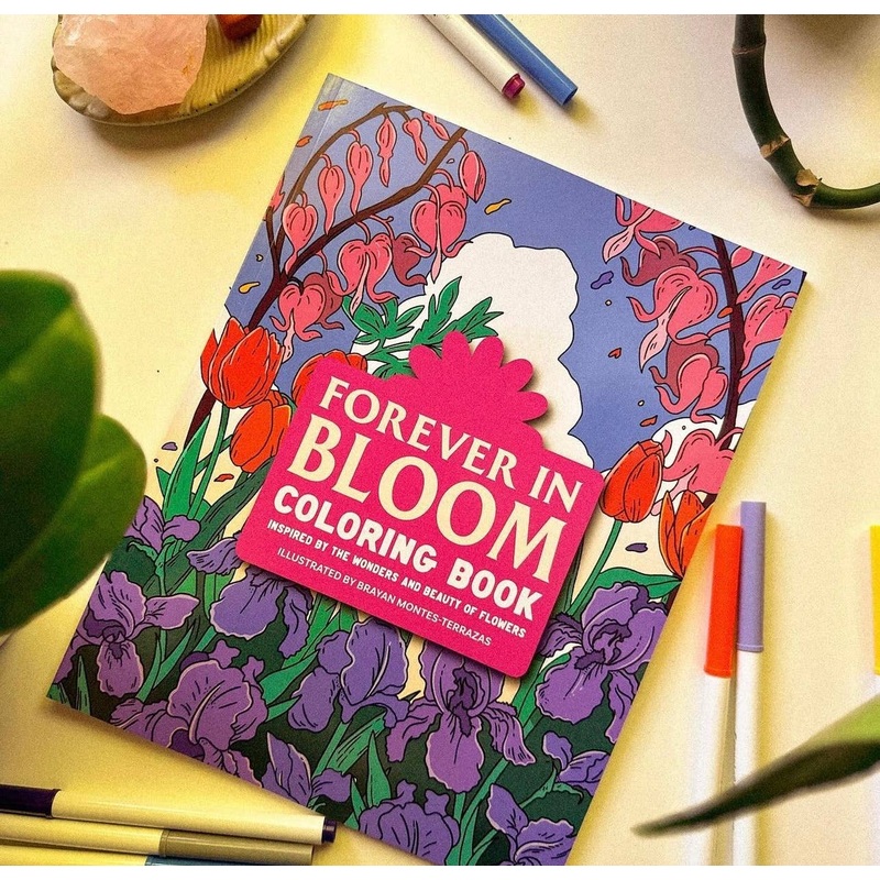 Forever In Bloom Coloring Book