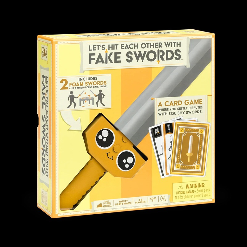 Let’s Hit Each Other with Fake Swords