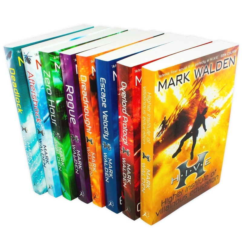 Mark Walden HIVE Collection 8 Books Set H.I.V.E Series – Deadlock, Aftershock