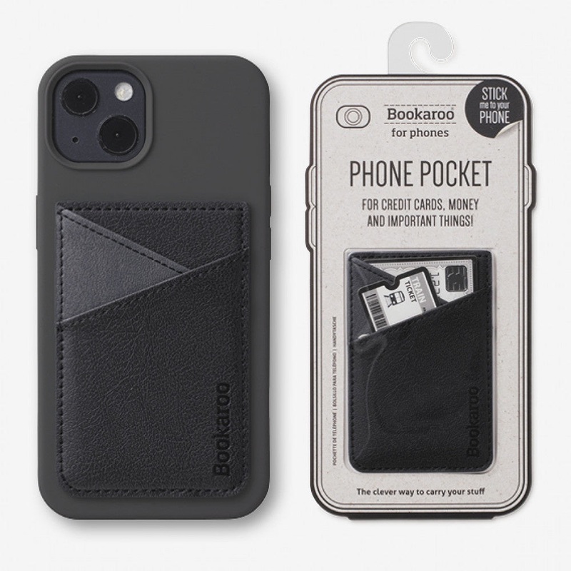 BLACK – BOOKAROO PHONE POCKET