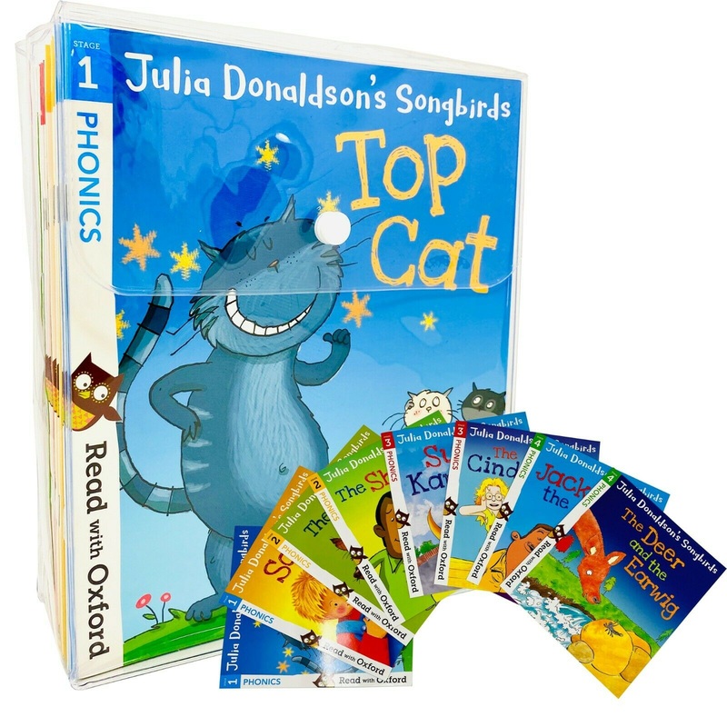 Julia Donaldson Songbirds Read with Oxford Phonics – 36 Books Collection