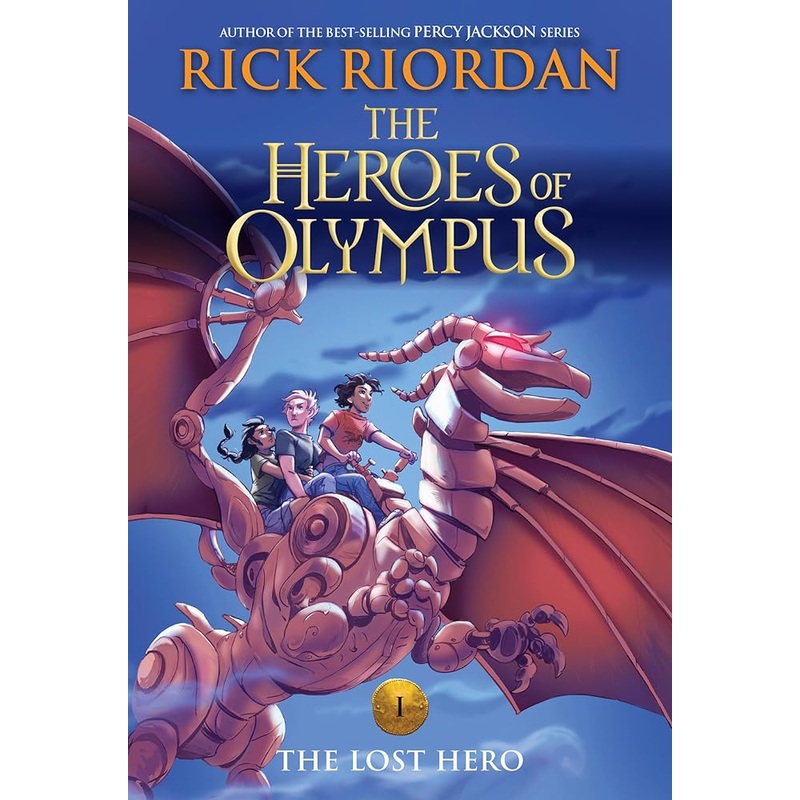 The Heroes of Olympus, Book One: The Lost Hero – (new cover)