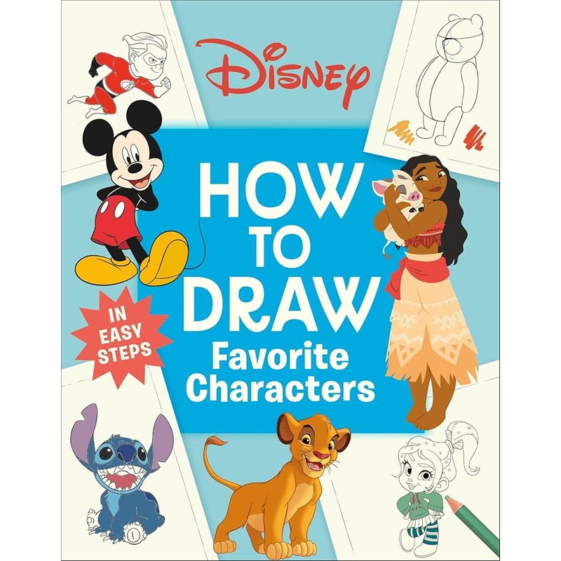 Disney How to Draw Favorite Characters