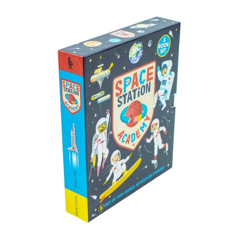 Space Station Academy Series 8 Books Collection Slipcase Set by Sally Spray