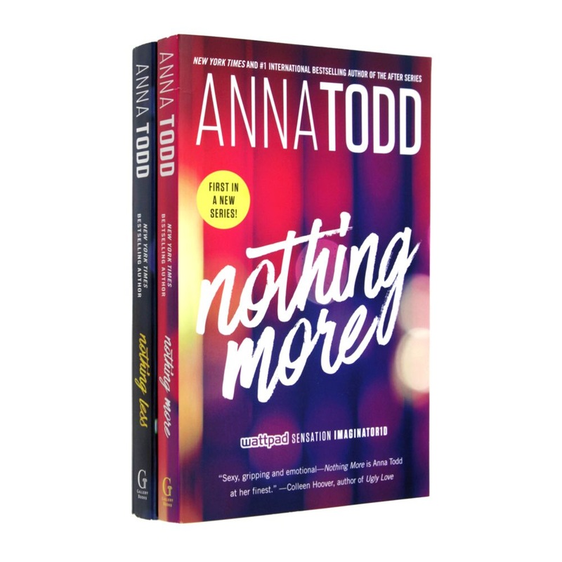The Landon Series 2 Book Set by Anna Todd  Nothing More & Nothing Less | YA Romance, Contemporary Fiction, Novels, Love Story, Bestseller