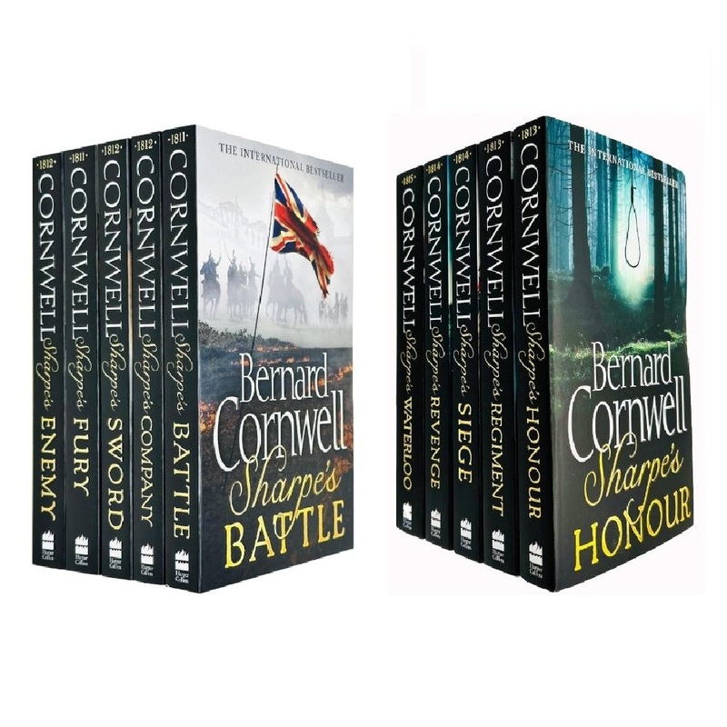Bernard Cornwell Richard Sharpe Series 11 To 20 – 10 Books Set