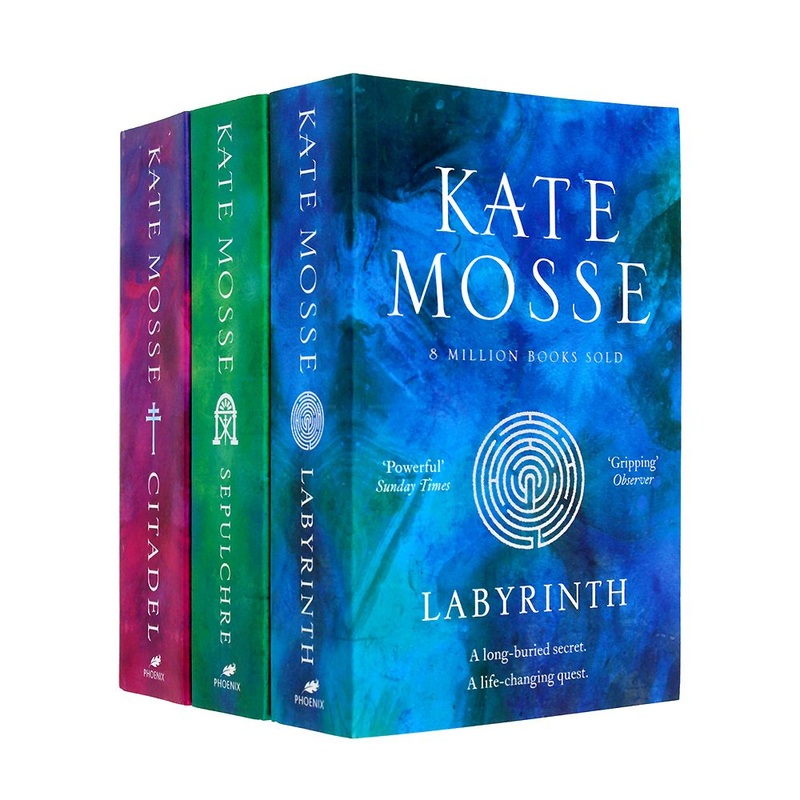 Kate Mosse Trilogy 3-Book Collection  Sepulchre, Citadel & Labyrinth | Historical Fiction Series with Mystery, Adventure, Bestseller Novels
