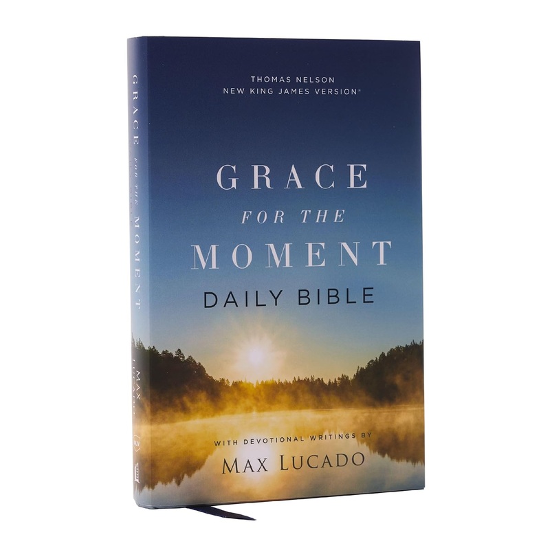 Grace for the Moment Daily Bible (NKJV, Comfort Print) Hardcover