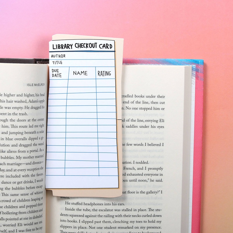 Humdrum: Library Card Bookmark