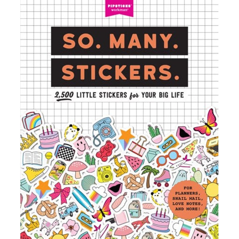 So. Many. Stickers.