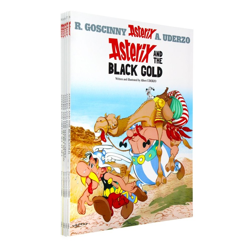 Asterix and Obelix All at Sea Series 6  5 Book Set Collection (26-30) Kids Comics Adventure Humor Illustrated Fiction by Rene Goscinny Orion Books