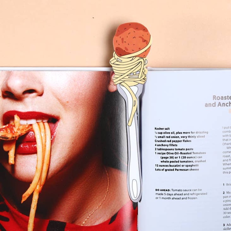 Humdrum: Spaghetti and Meatball Bookmark