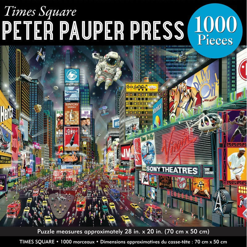 Peter Pauper Press – Times Square 1000 Piece Jigsaw Puzzle