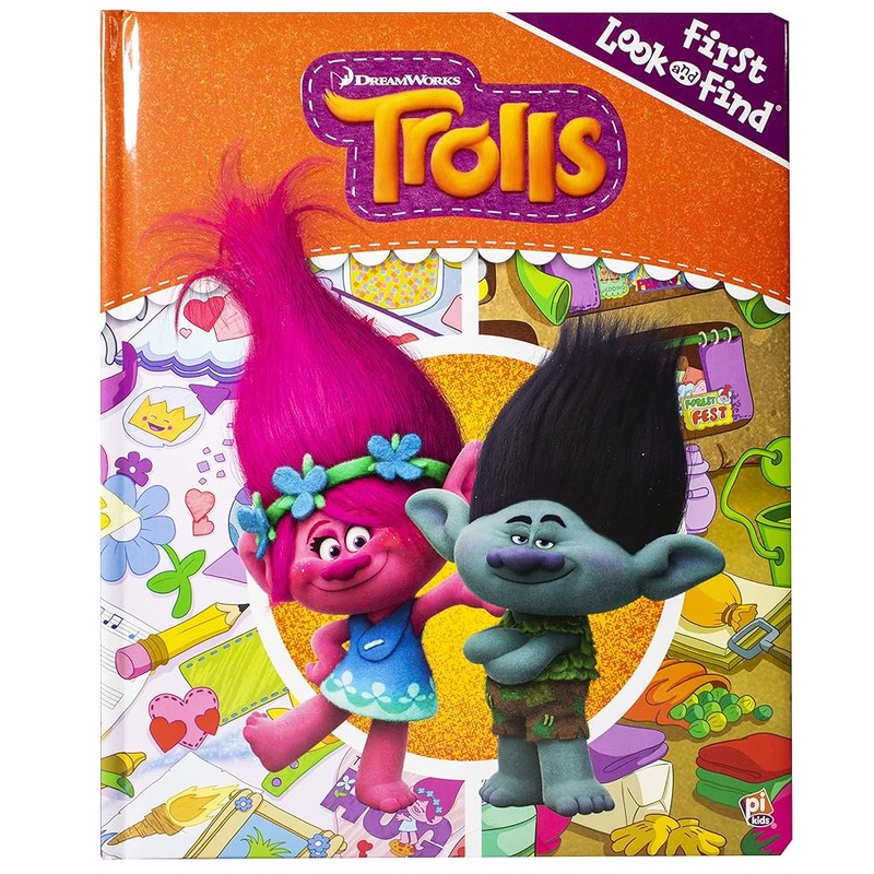 DreamWorks Trolls – First Look and Find Activity Book – PI Kids