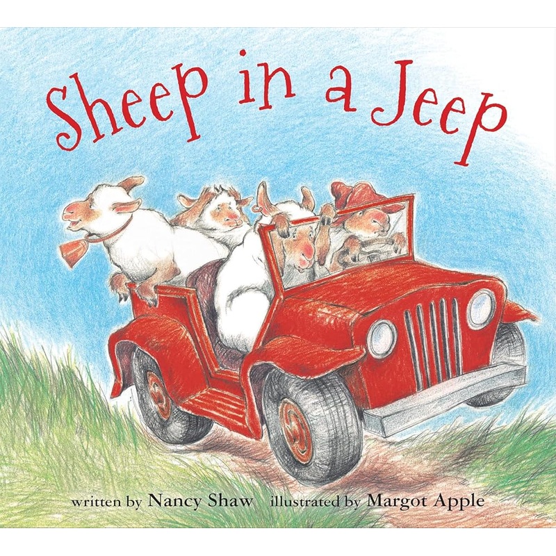 Sheep in a Jeep (board book)