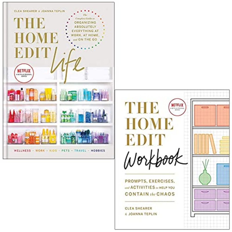 The Home Edit 2 Book Collection: The Home Edit Life & Workbook  Home Organization, Decluttering, Stylish Storage, Practical Tips for Efficient Living