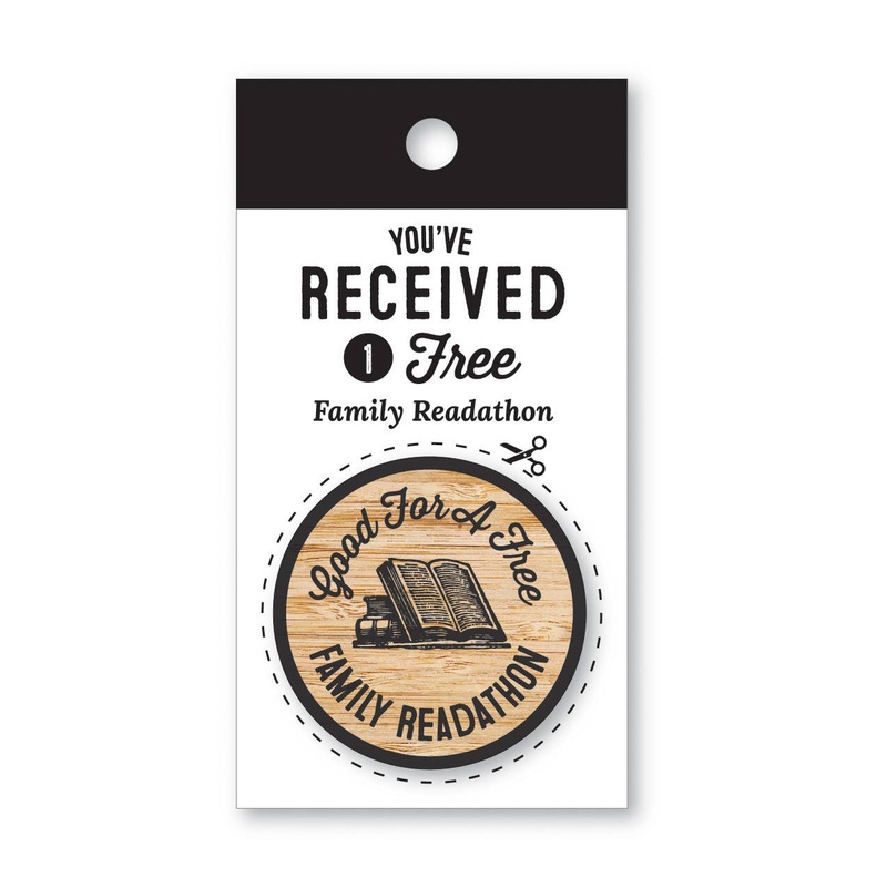 Family Readathon Wooden Nickel