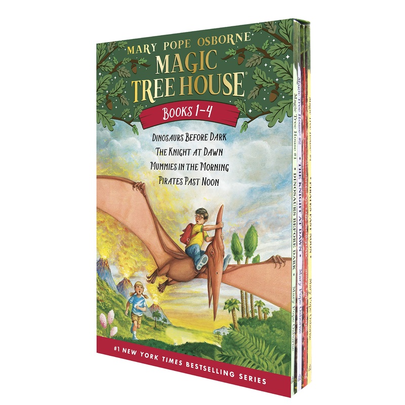 Magic Tree House Series Collection 4 Books Box Set 1-4
