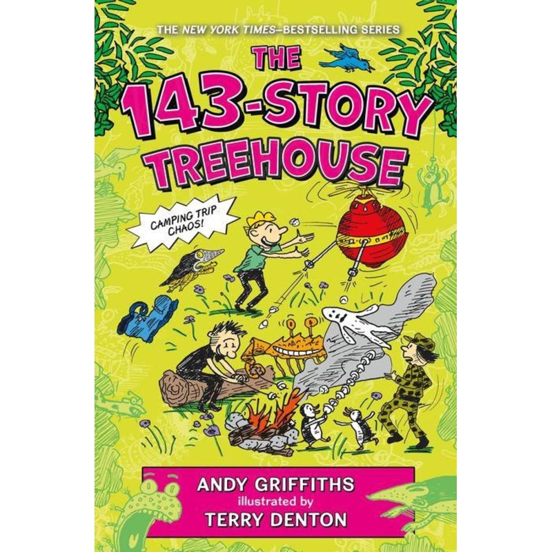 The 143-Story Treehouse : Camping Trip Chaos! Hardcover