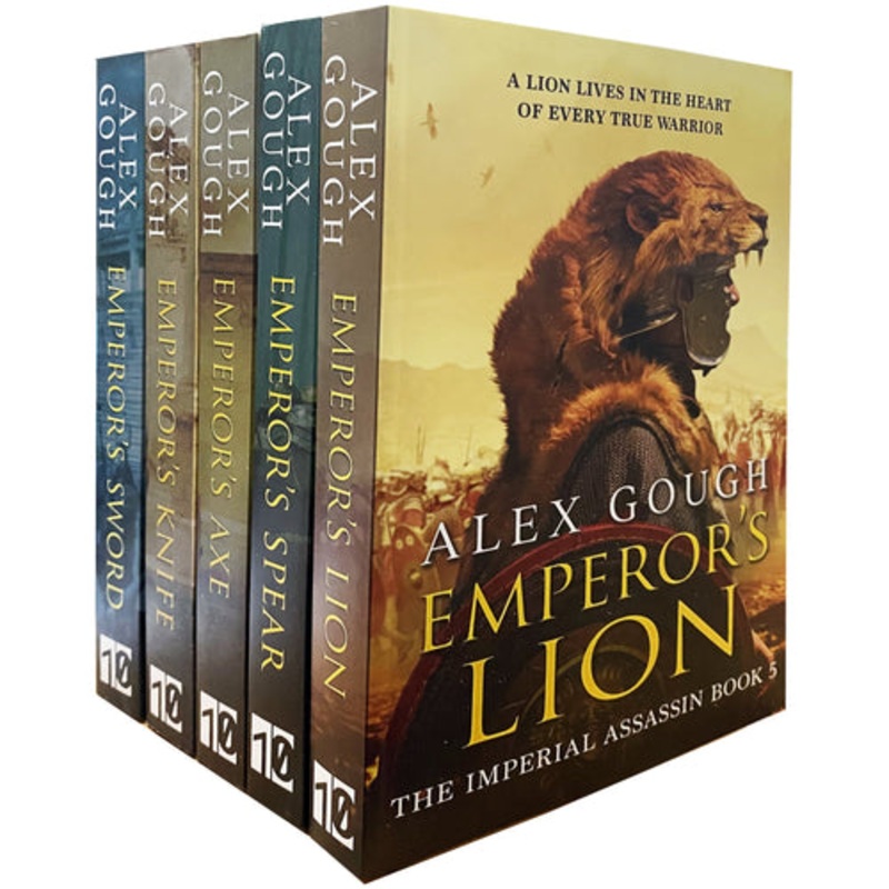 The Imperial Assassin 5 Books Collection by Alex Gough (Emperor’s Lion, Emperor’s Spear, Emperor’s Sword, Emperor’s Axe, Emperor’s Knife)