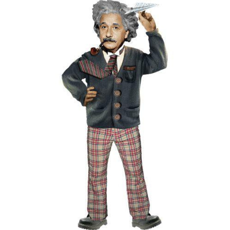 Albert Einstein Greeting Card