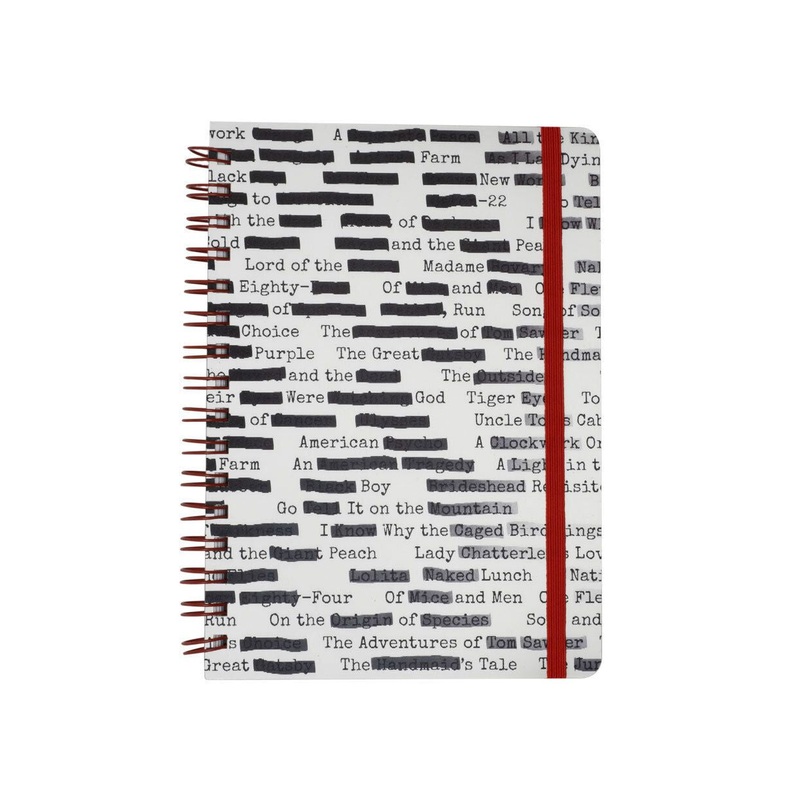 Banned Books lenticular notebook
