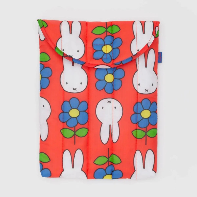 Puffy Laptop Sleeve 13″/14″: Flower Miffy