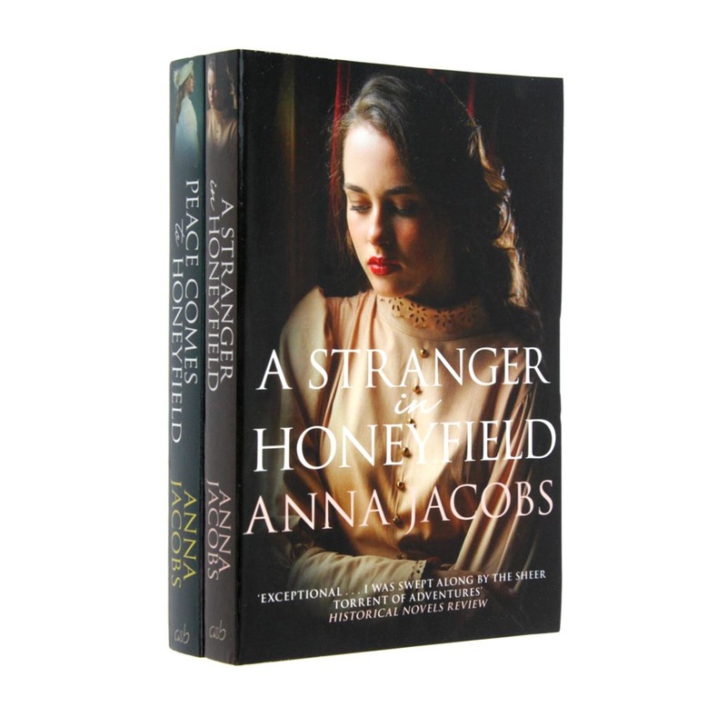 Anna Jacob 2 book Set ( A Stranger in Honeyfield, Peace Comes to Honeyfield)