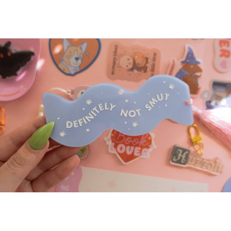 Definitely Not Smut Acrylic Bookmark