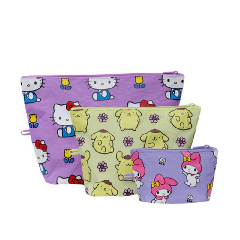 Go Pouch Set: Hello Kitty and Friends Florals