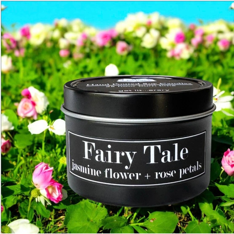 Fly Paper Products – Fairy Tale 4oz Candle Jasmine + Rose Petals