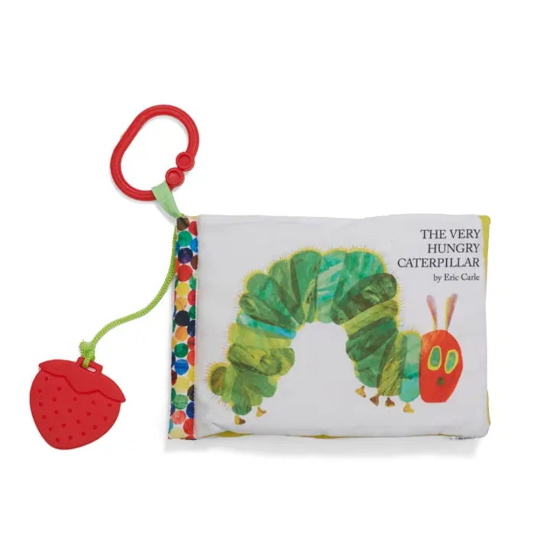 The Very Hungry Caterpillar Soft Book with Strawberry Teether