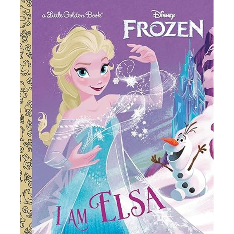 I Am Elsa (Disney Frozen) (Little Golden Book)