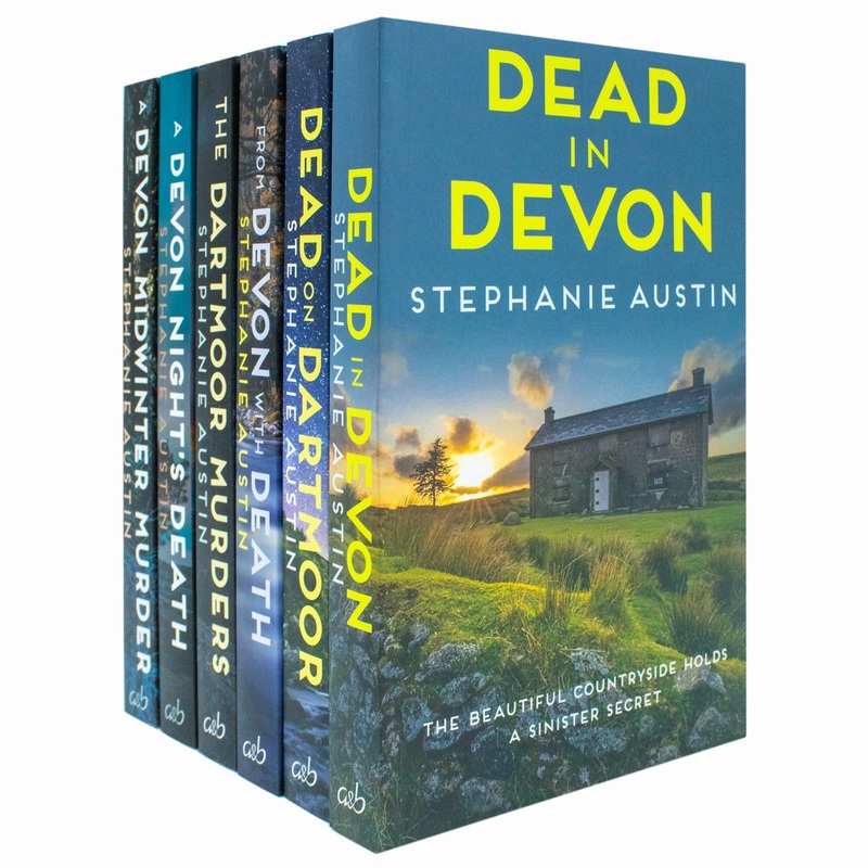 Stephanie Austin Devon Mysteries 6-Book Collection Set | Crime, Thriller, Murder & Suspense Fiction  Sleuth Investigations in Dartmoor & Beyond