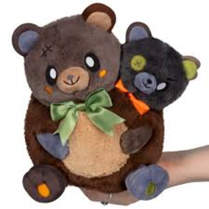 Mini Squishable Two Headed Bear