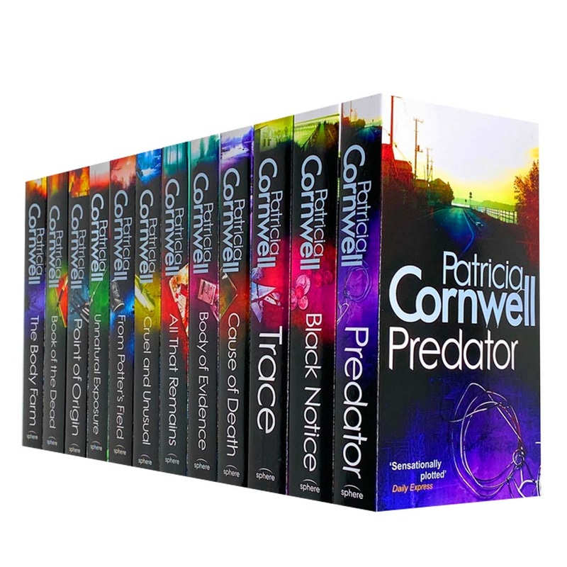 Patricia Cornwell Kay Scarpetta Series  12-Book Collection Set | Bestselling Crime, Mystery, Thriller, Suspense & Detective Fiction Novels