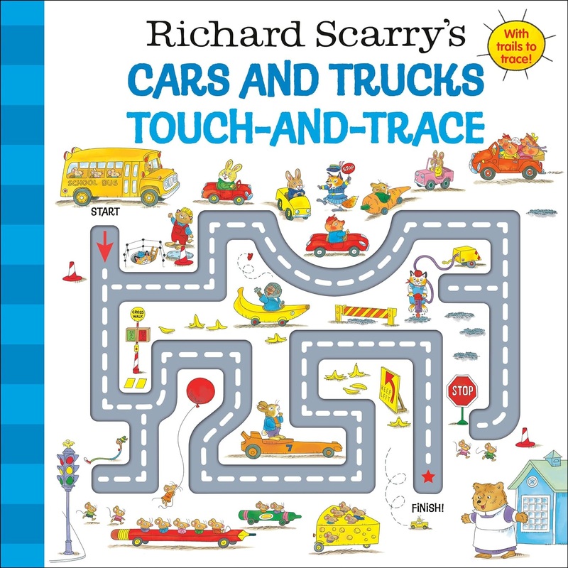 Richard Scarry’s Cars and Trucks Touch-And-Trace Board Book